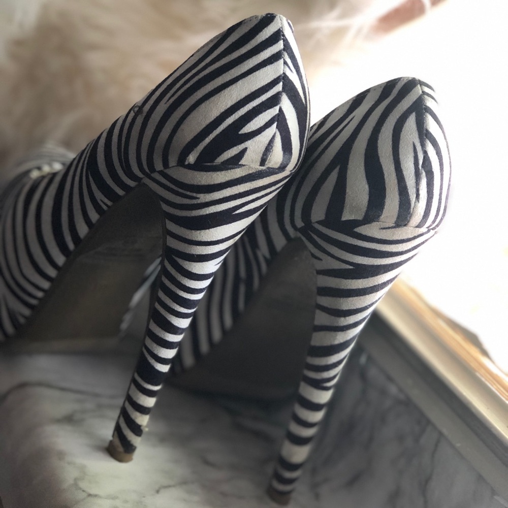 Zebra Shoes - Picture 3 of 5